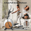 full body workout - -Elliptical Machine Smart Cardio Elliptical Trainers for Home - mobifitness