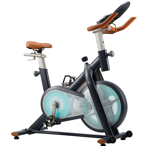 New Upright Pedal Spinning Bike Fitness Indoor Silent Exercise Bike Home  Smart Spinning Fitness Equipment